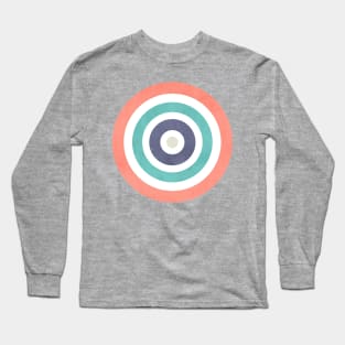 Summer vintage circles Long Sleeve T-Shirt